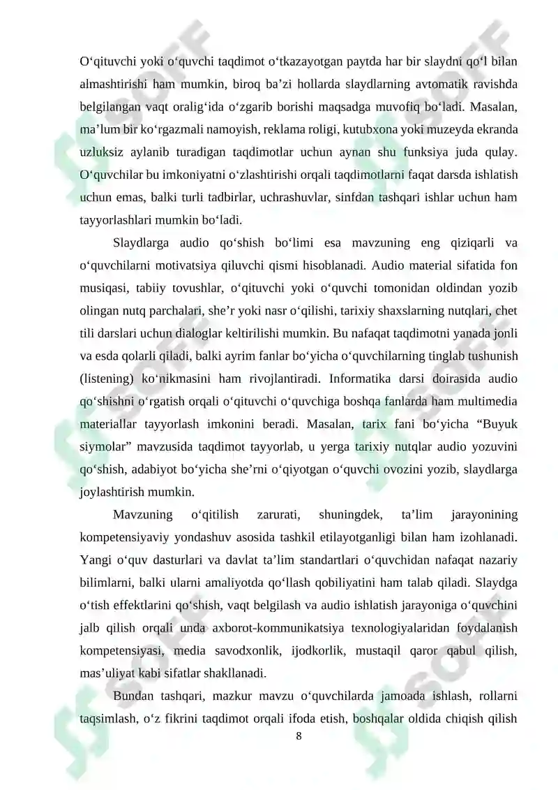 Product slide 8