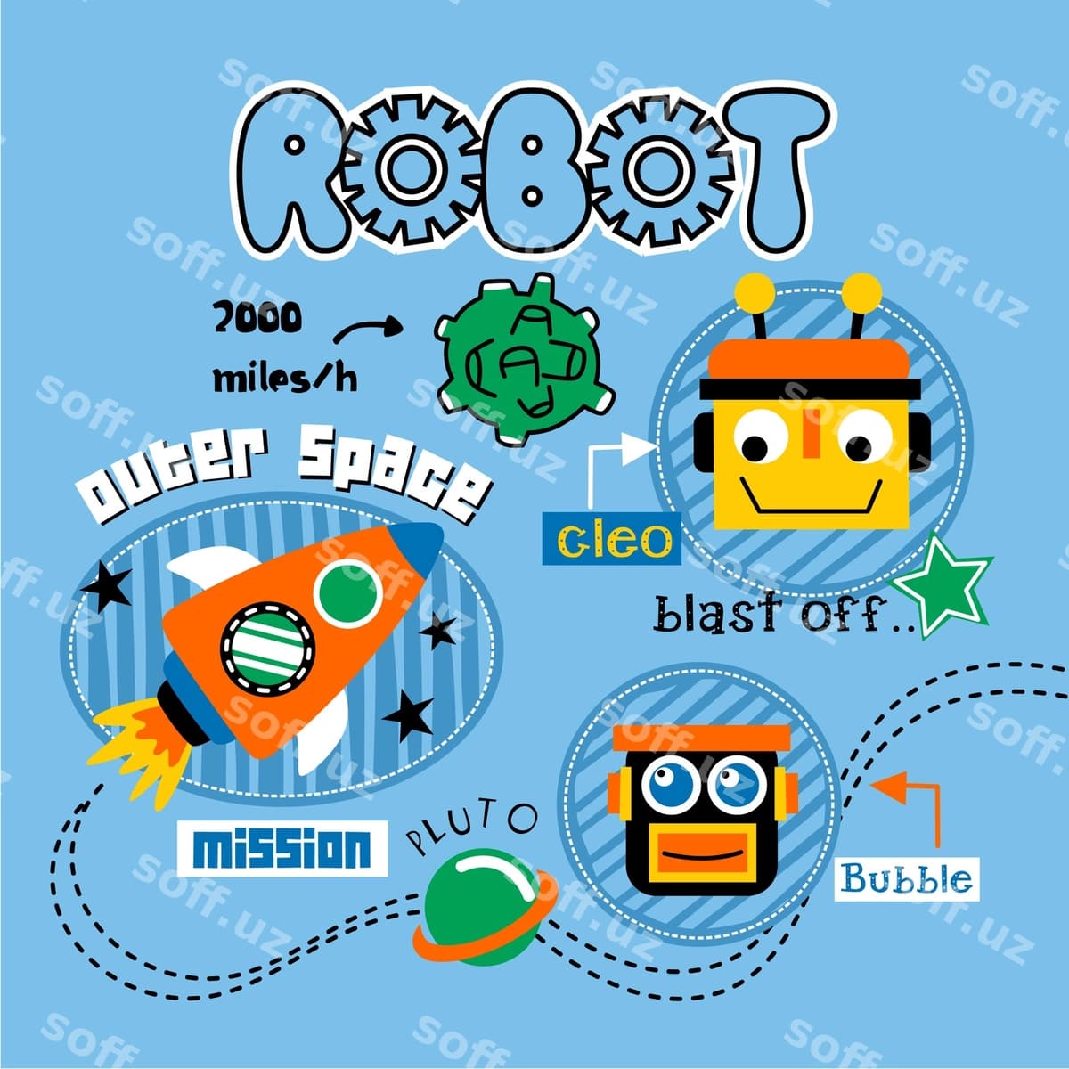Kosmos roboti | Space robot