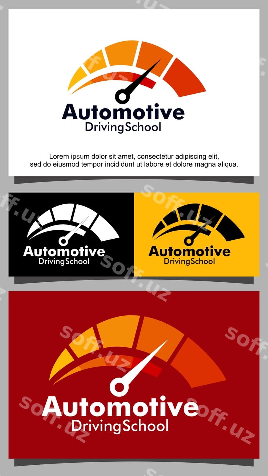 Tezlik ko'rsatkichi logotipi logotipi | Speed indicator logo template logo