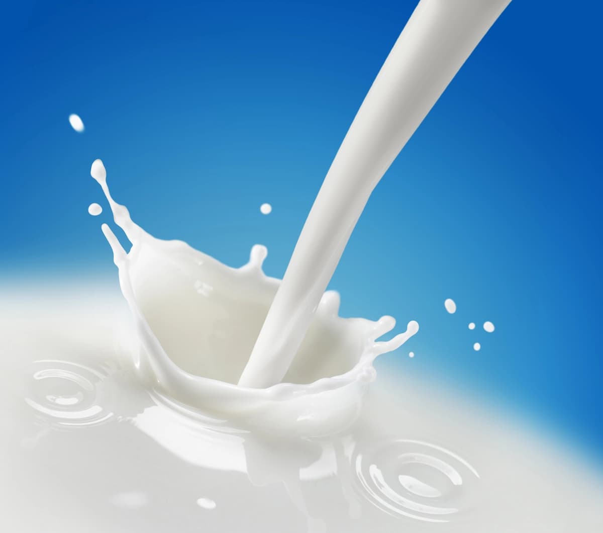 Sutli ko'k fon | Splash milk blue background