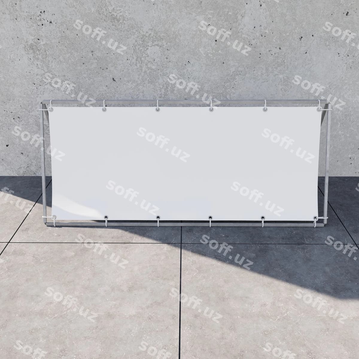 Ko'cha bannerining maketi dizayni | Street banner mockup design