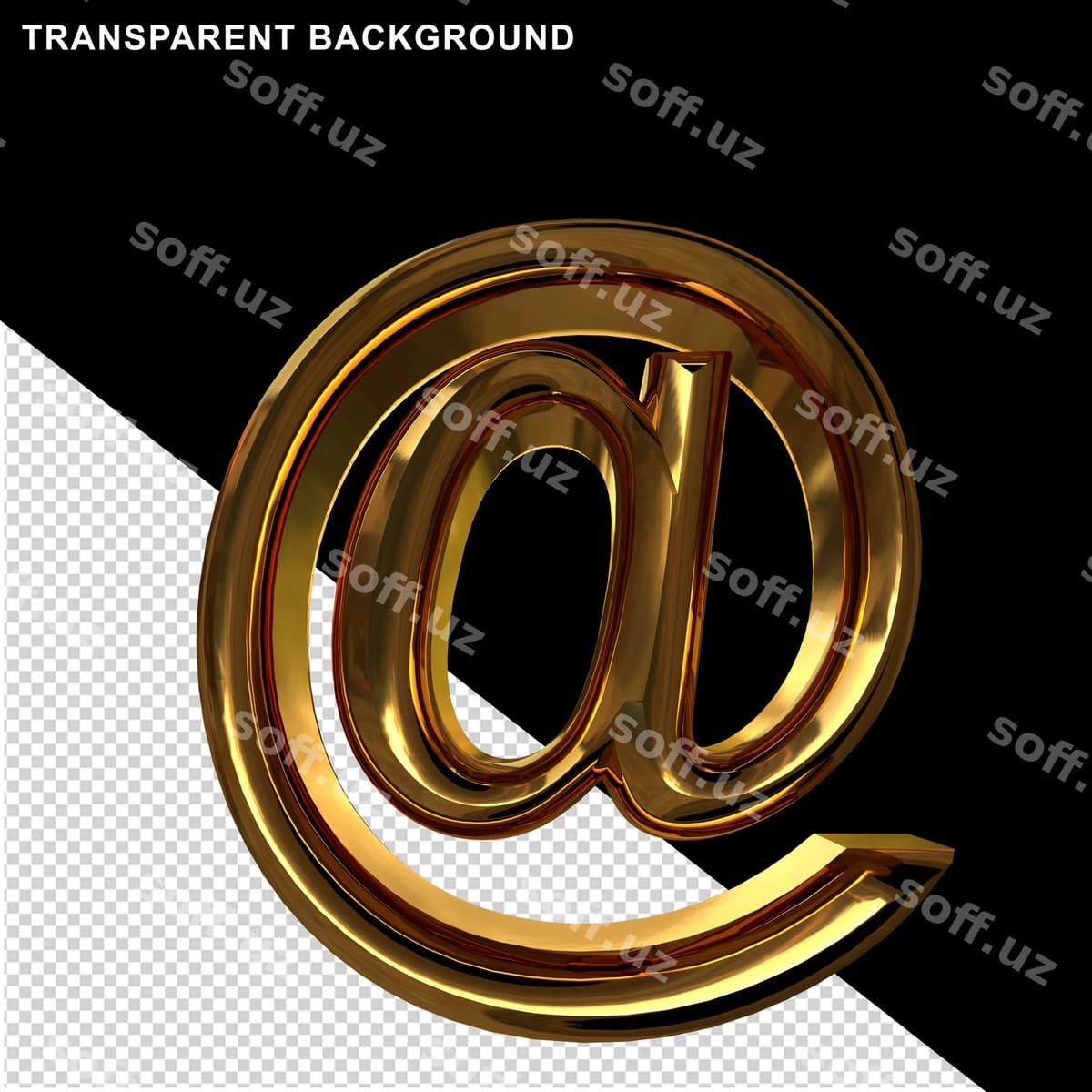 Belgilar o'ttiz 3d belgi | Symbols gold 3d symbol
