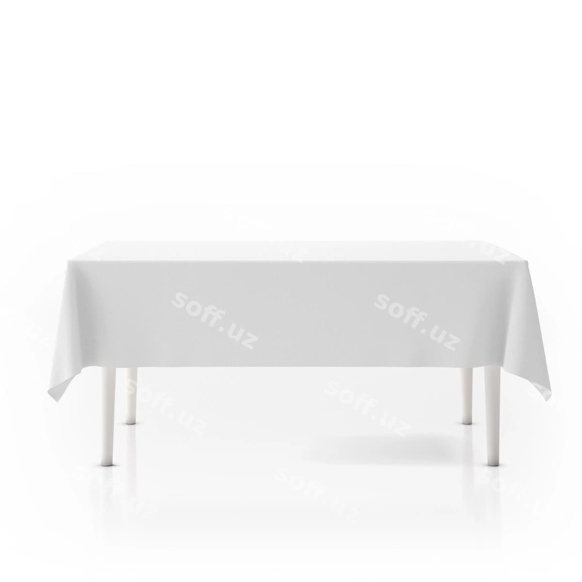 Stolga mo'rtaki qo'yilgan stol | Table with tablecloth