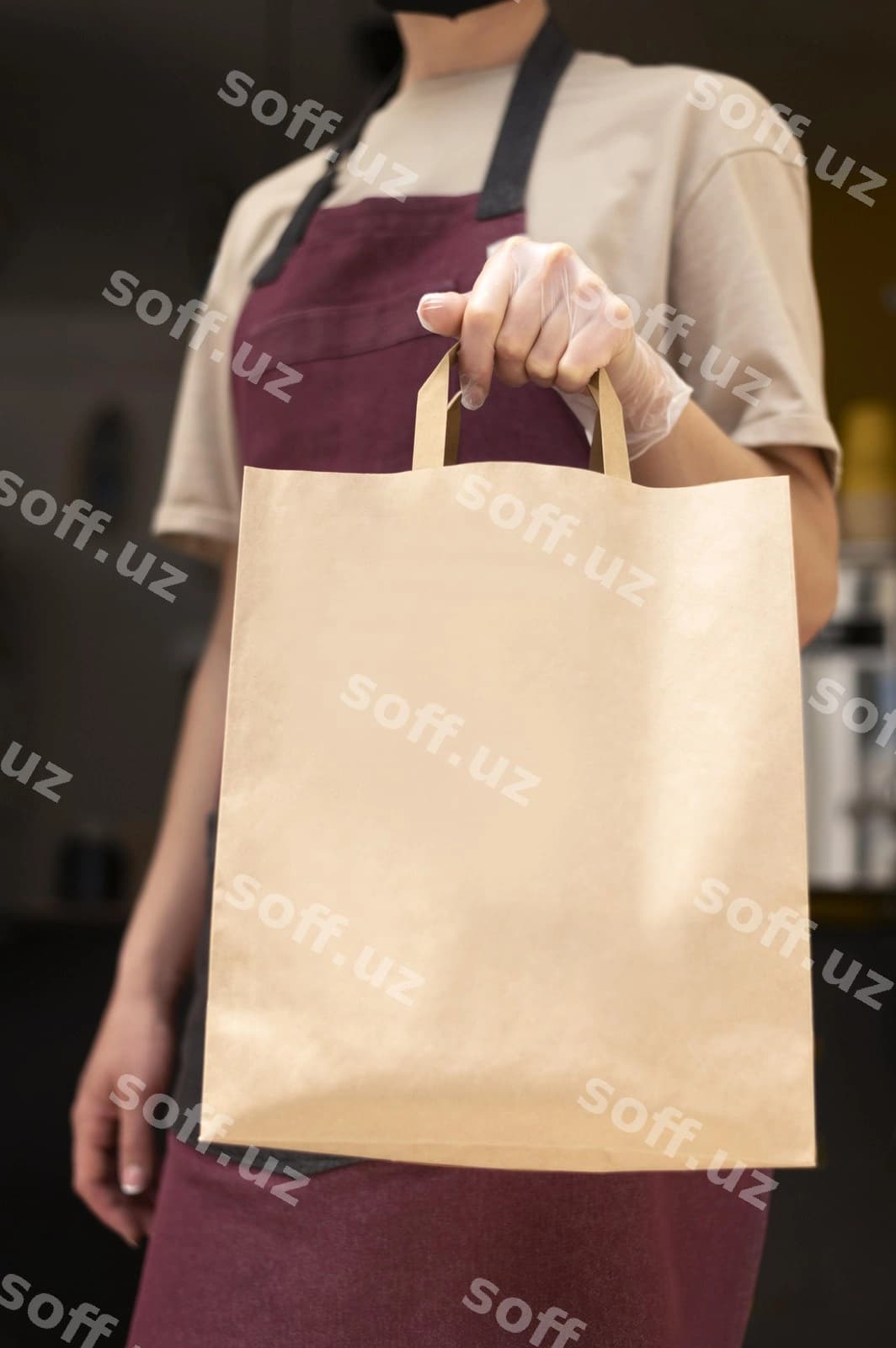 Olinma dizayni | Take away mockup design