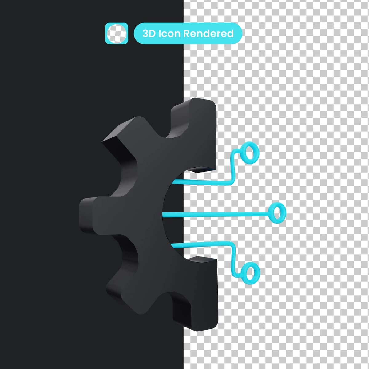 3D illyustratsiya texnologiyasi ob'ekti | 3d illustration technology object