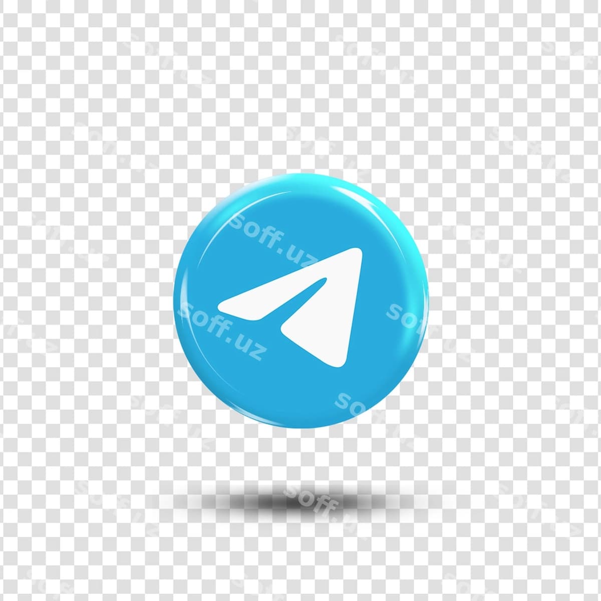 Telegram ikonka psd | Telegram icon psd