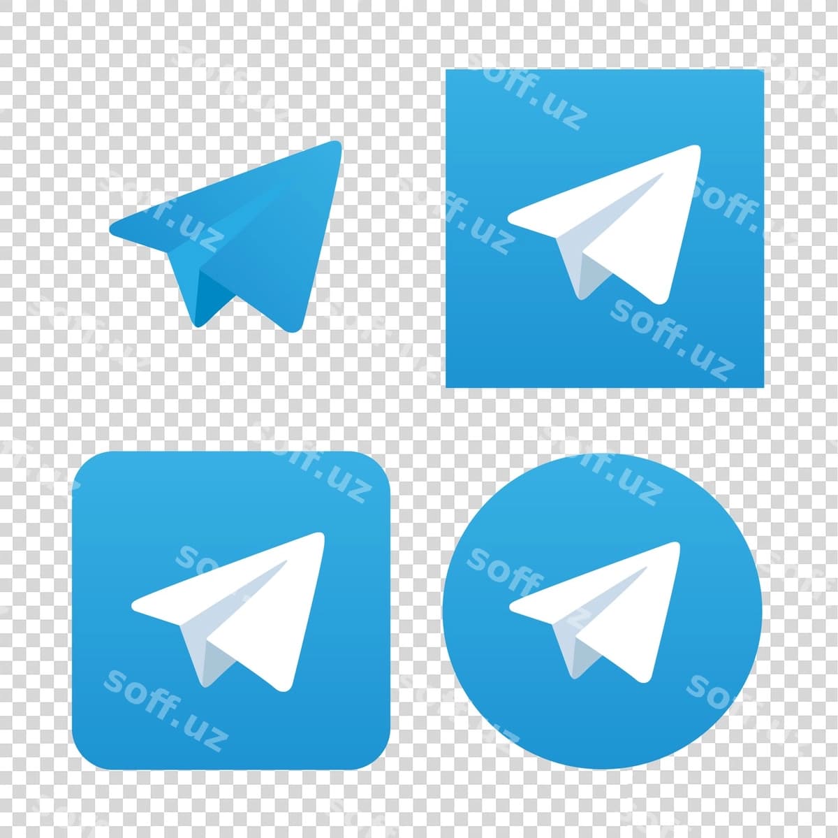 Telegram ikon to'plami dizayni | Telegram icon set design