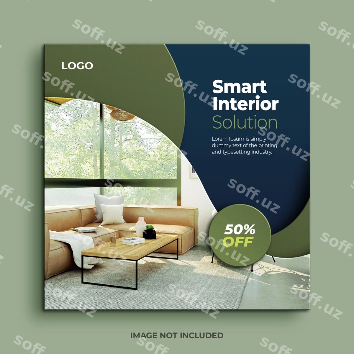 Shablon dizayni aklli ichki dekor | Template design smart interior