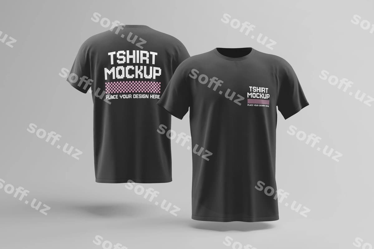 Futbolka maketi | Tshirt mockup
