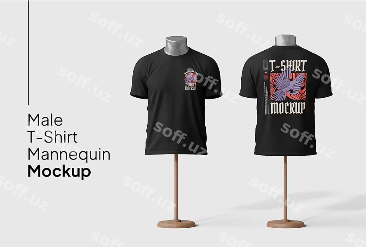 Futbolka modeli | Tshirt mockup
