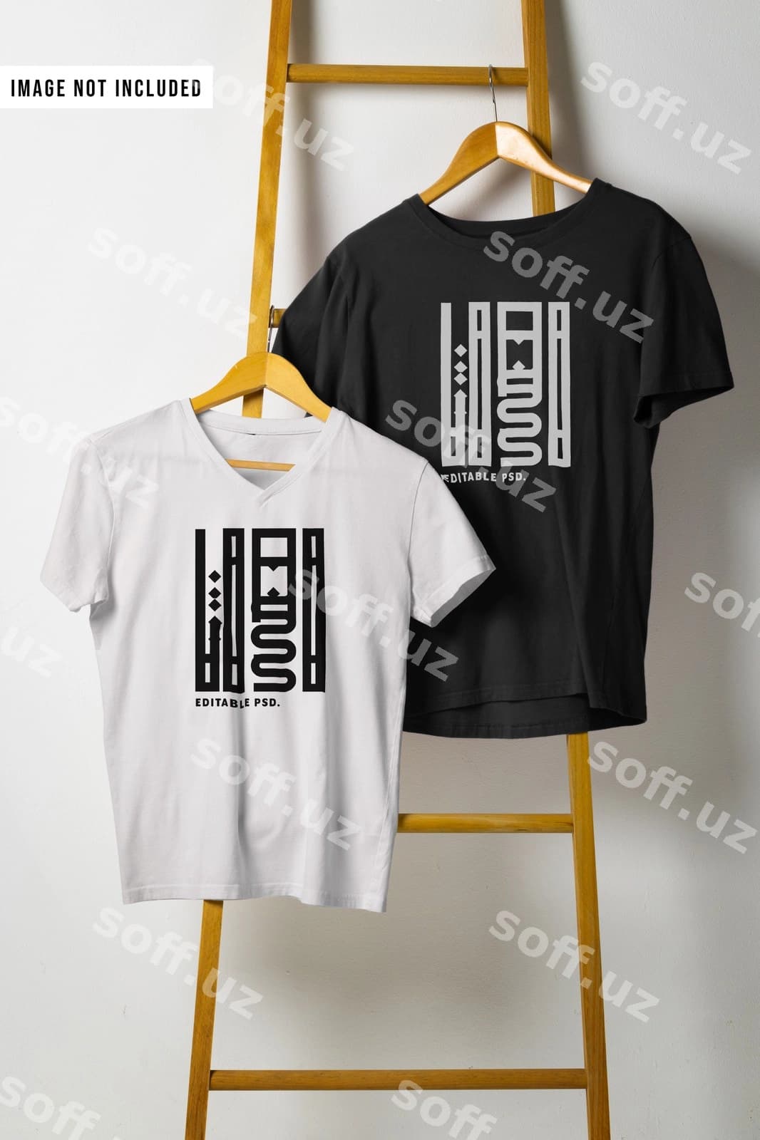 Futbolka to'plami mockup | Tshirt set mockup