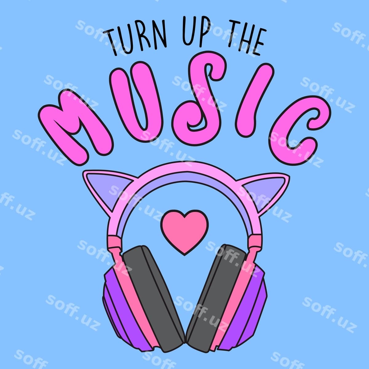 Mushuk quloqlapchalari musiqani ko'chirish | Turn up music cat headphones