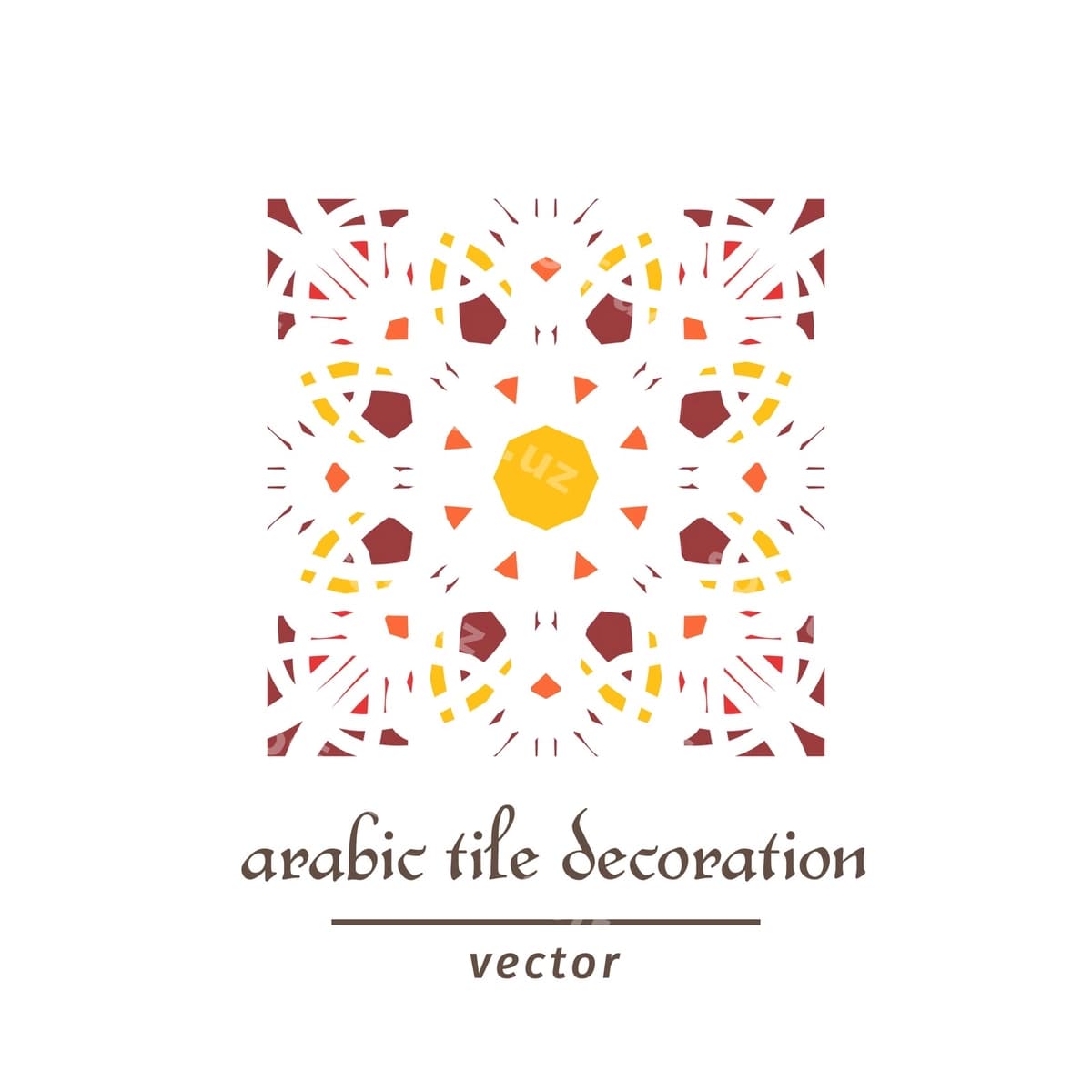 Vektor geometric naqsh namunasi | Vector geometric pattern swatch