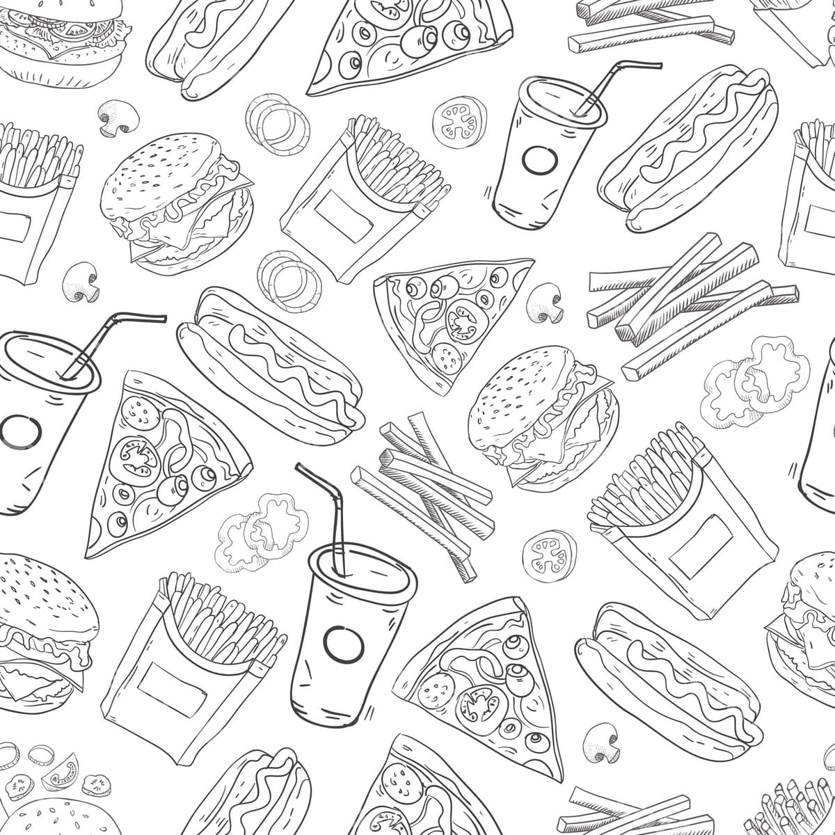 Vektor kulrang ovqat orqa fon4 | Vector gray food background4