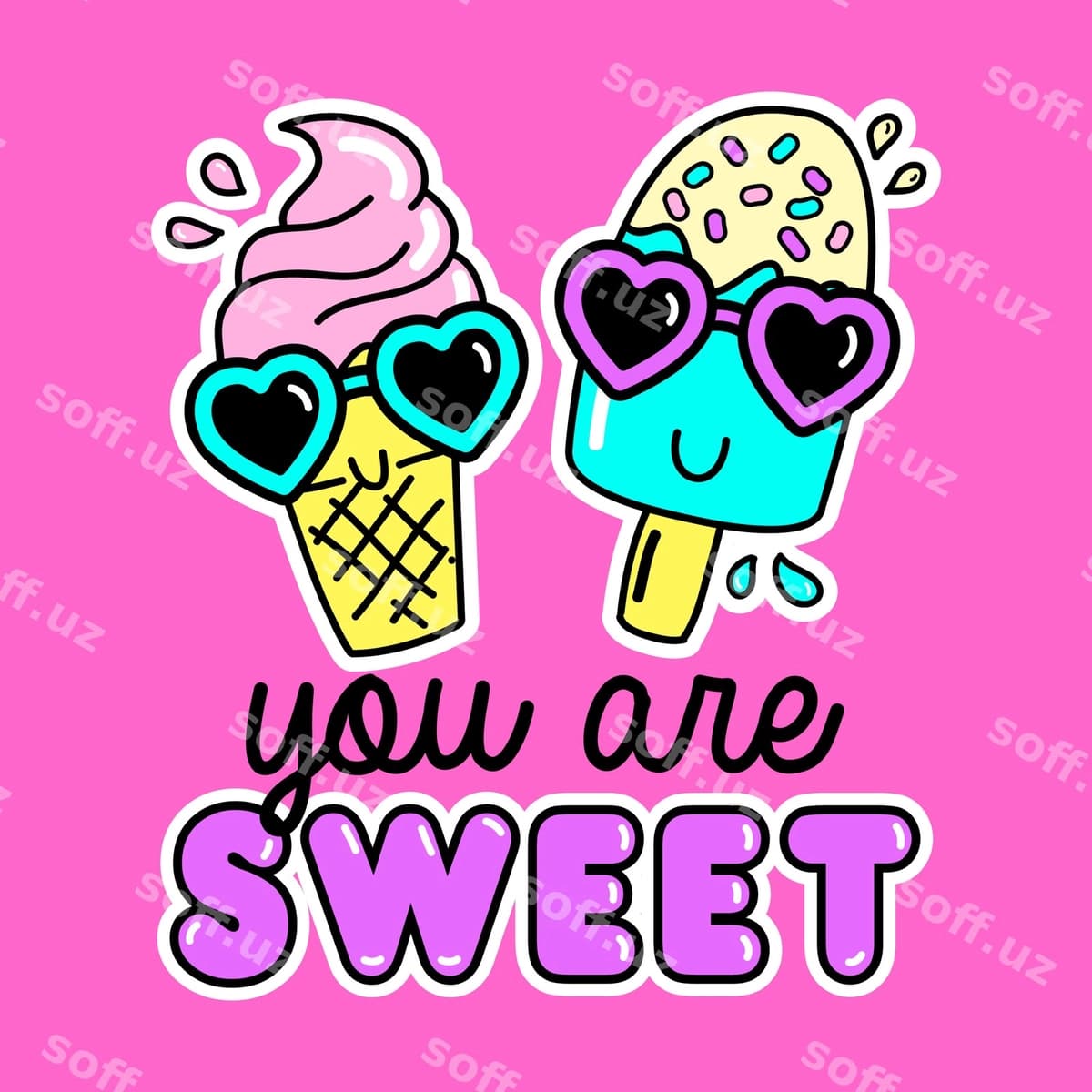 Vektor muz qatiq moda shirin | Vector ice cream fashion sweet
