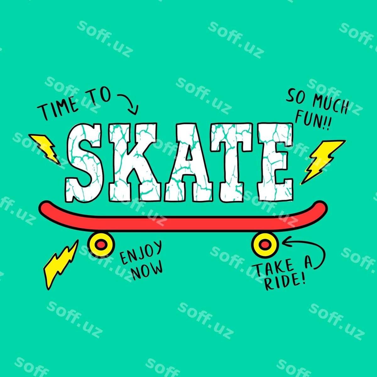 Vektor skateboard grunge matn | Vector skate board grunge text
