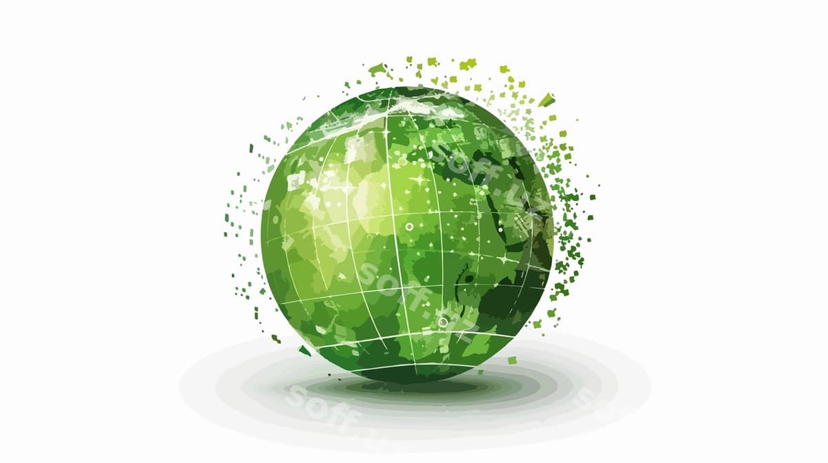 Hayotlı globalizatsiya tushunchasi dunyo haqida rasmi | Vibrant globalization concept globe image