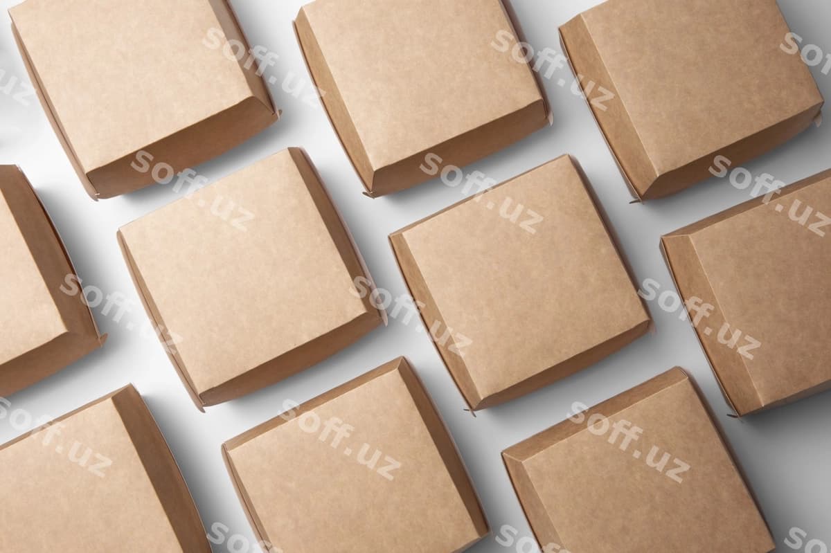 Ko'rish burger qutilar joylashuvi | View burger boxes arrangement