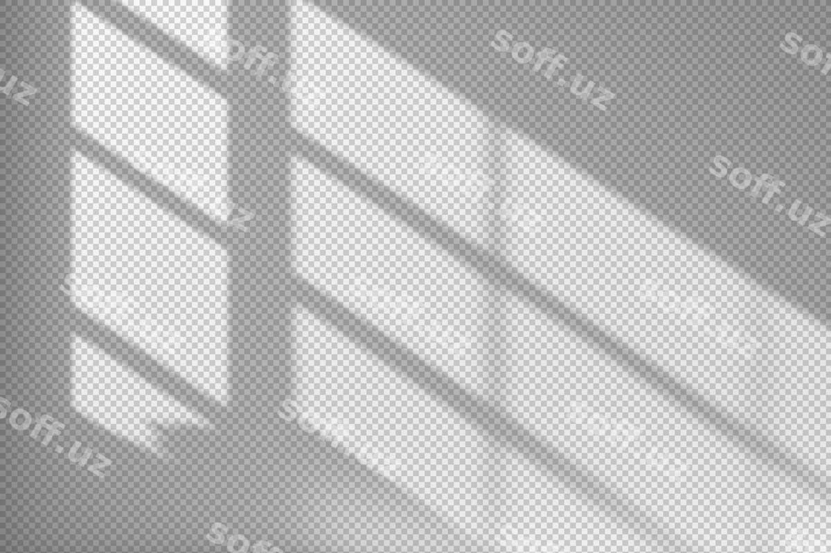 Devor soyg'a silueti ustiga qo'yilgan fonscena dizayni | Wall shadow overlay background design