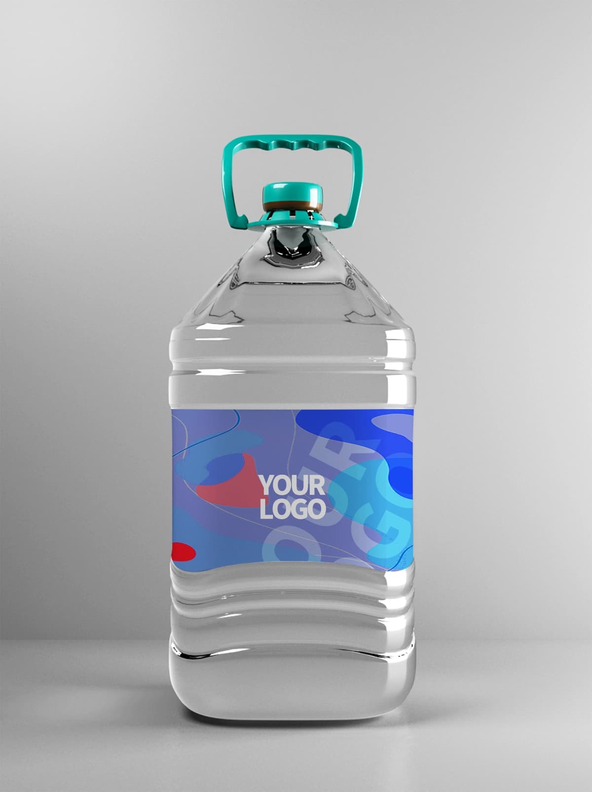 Suv shishasining maketi dizayni | Water bottle mockup design