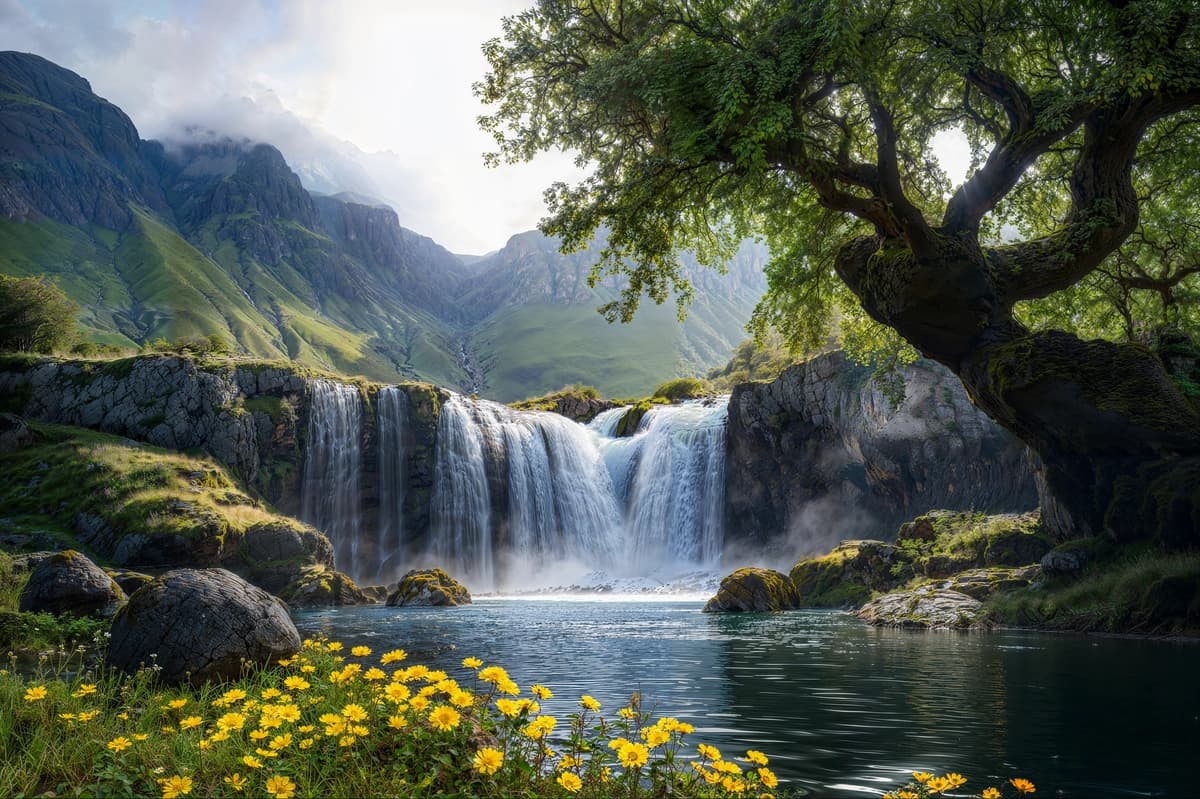Sharshara tog'lari | Waterfall mountains