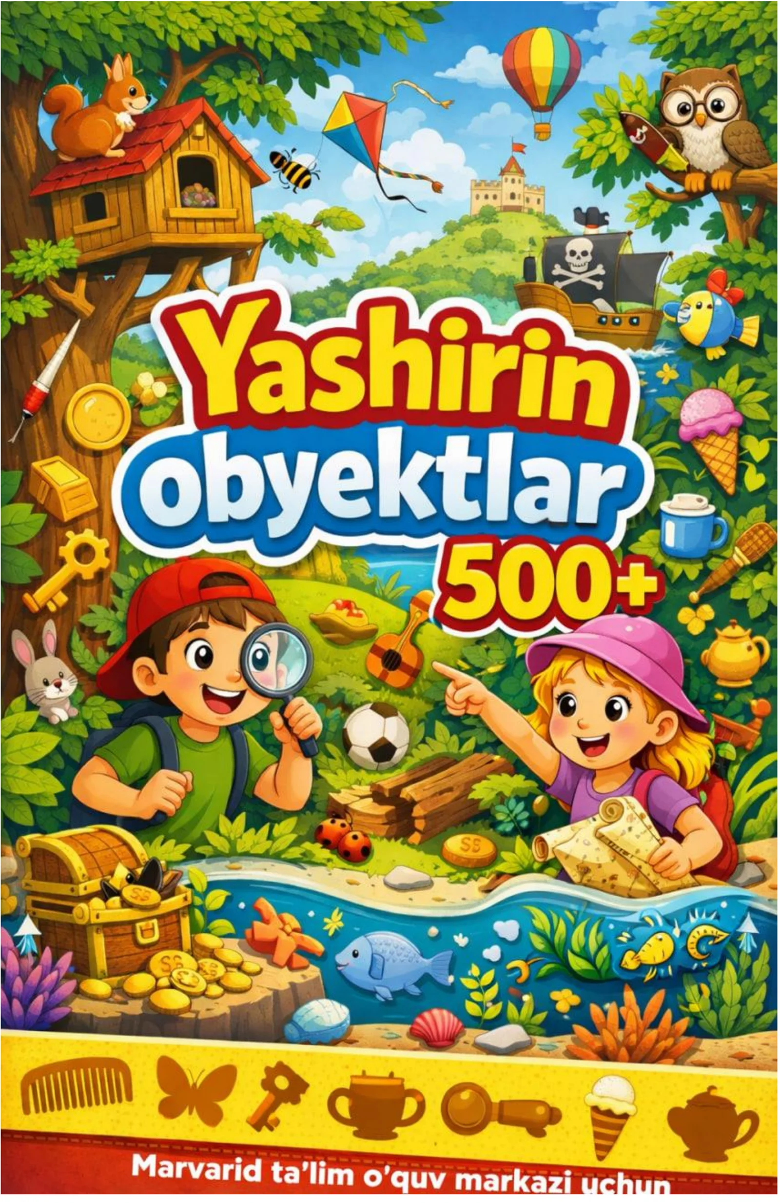 Yashirin obyektlar. (Hidden pictures)