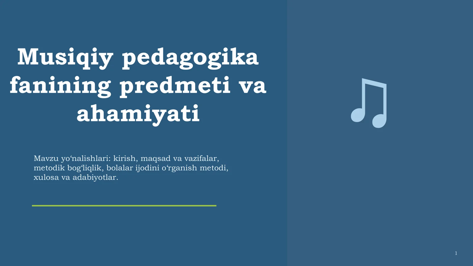 Musiqiy pedagogika