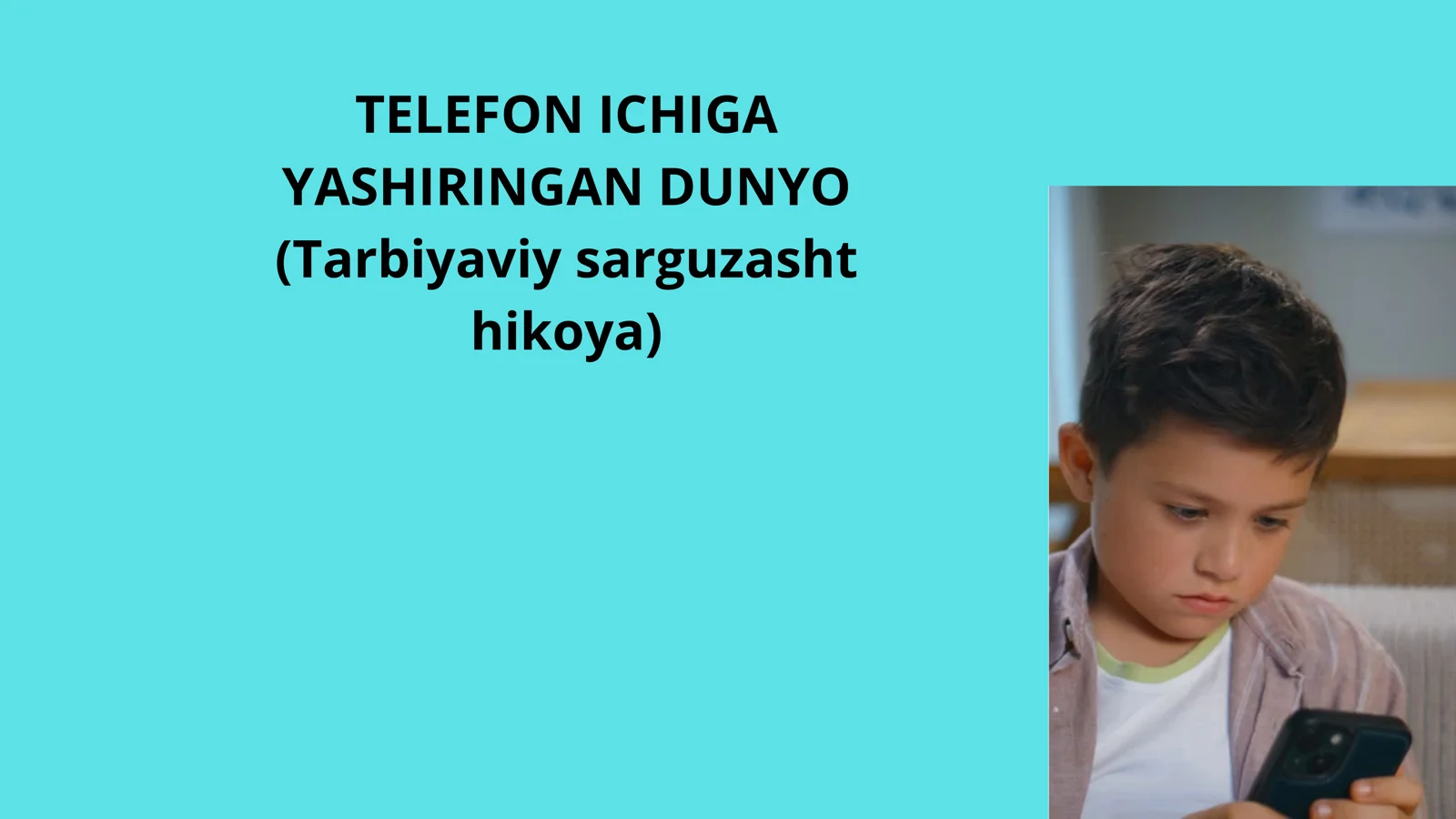 TELEFON ICHIGA YASHIRINGAN DUNYO