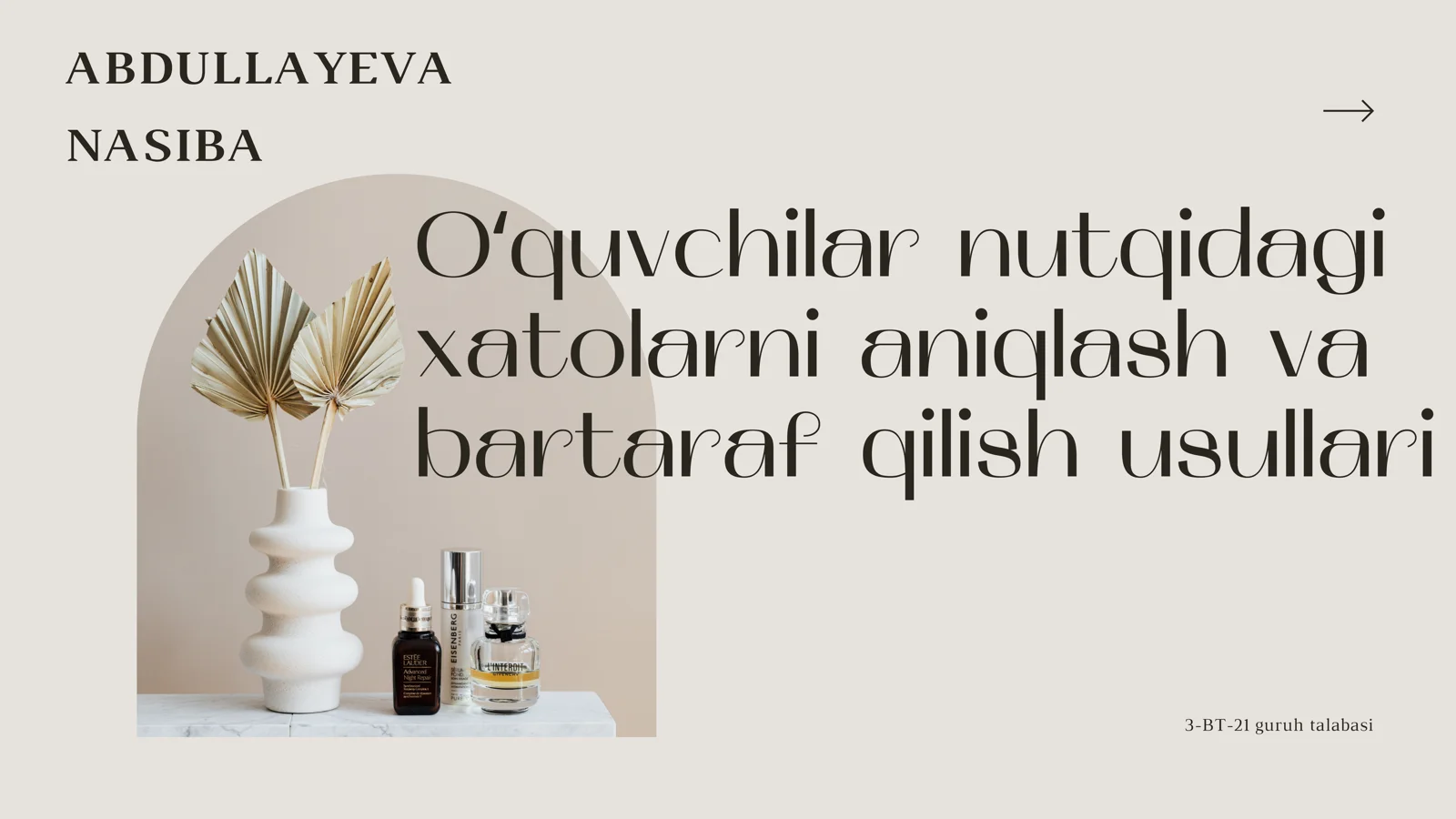 Oʻquvchilar nutqidagi xatolarni aniqlash va bartaraf qilish usullari