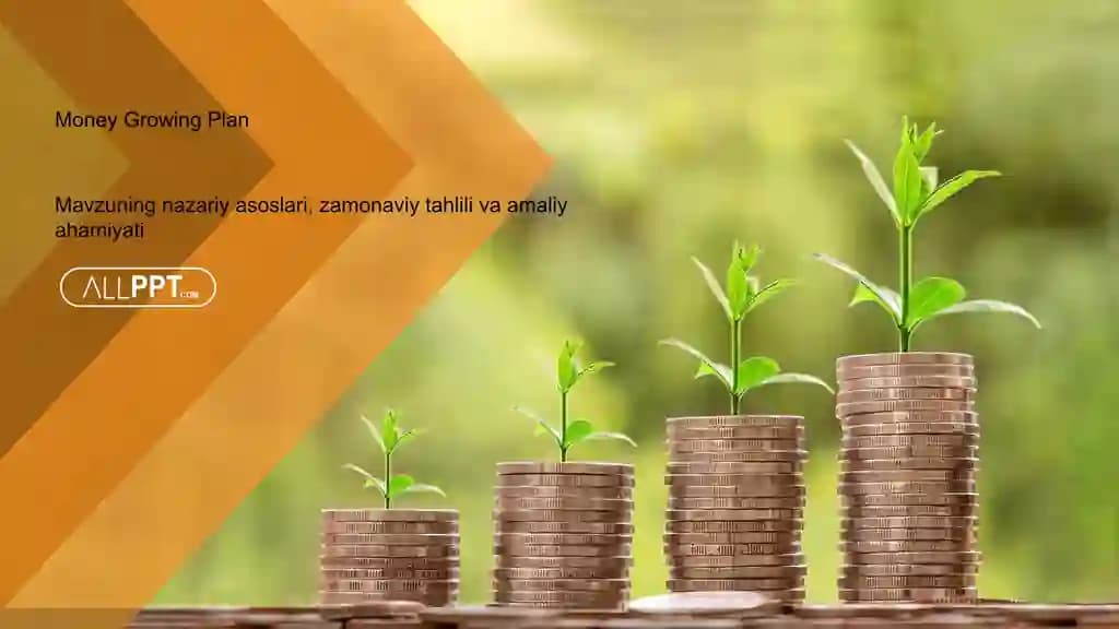 Money Growing Plan Taqdimoti (48 Slayd)