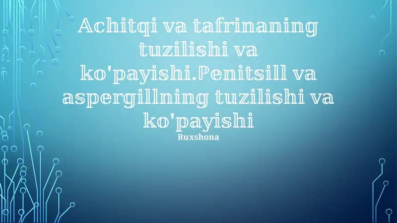 Penitsillin va Aspergilllin turli patogenlarga qarshi oshiruvchi sinergik antibakterial ta'sir ko'rsatadi. Minimal inhibitor konsentratsiyalarni kamaytirish mumkinligini ko'rsatdi