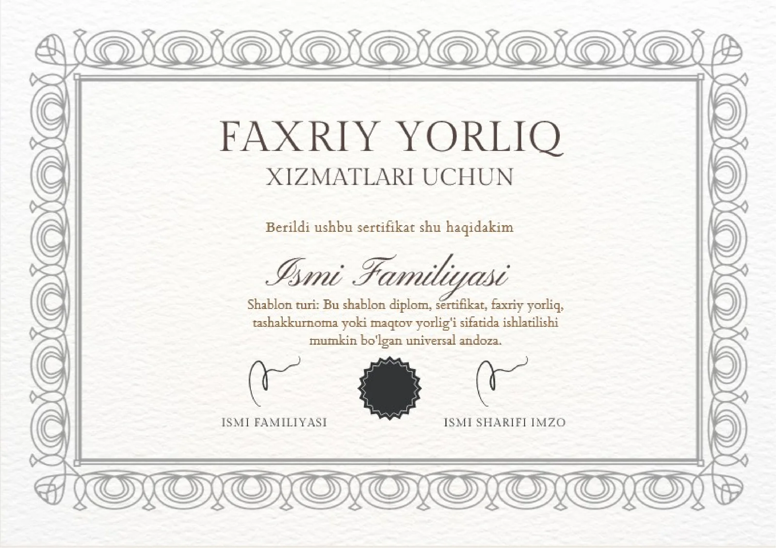 FAXRIY YORLIQ