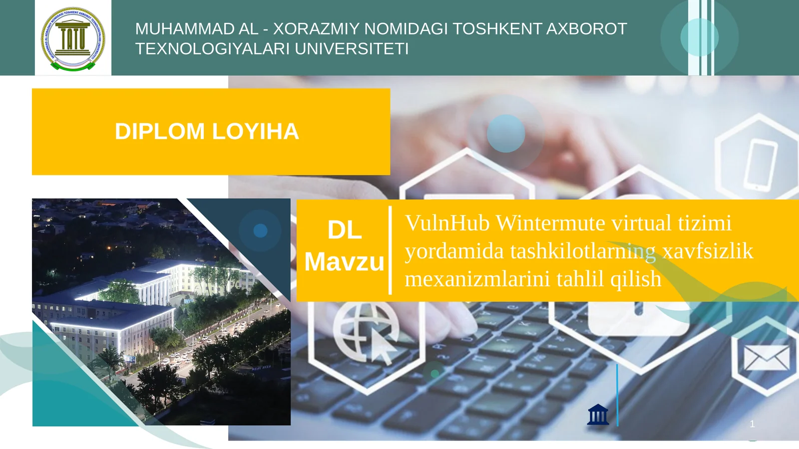 VulnHub Wintermute virtual tizimi yordamida tashkilotlarning xavfsizlik mexanizmlarini tahlil qilish