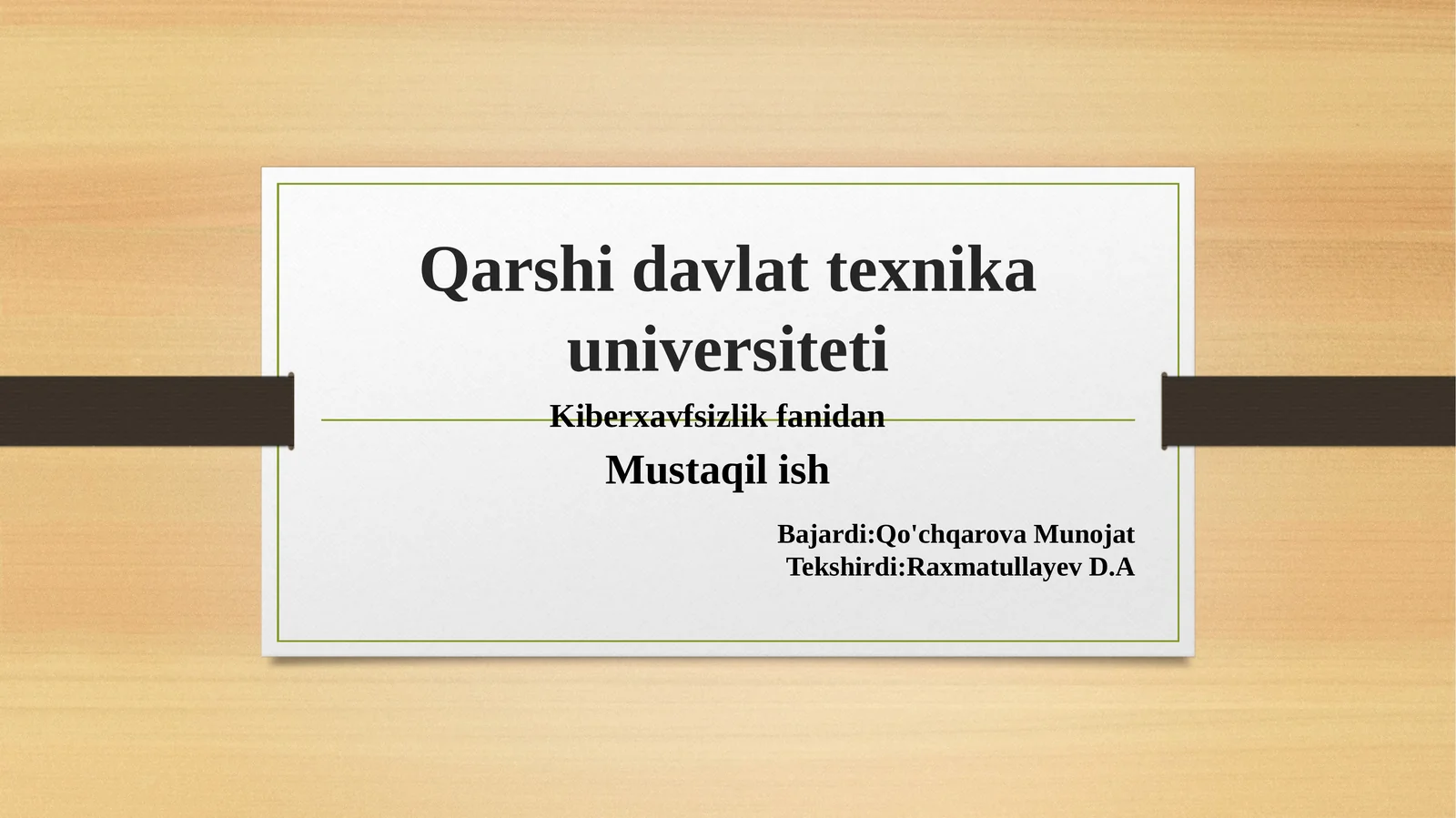 Zamonaviy antivirus dasturiy vasitalari va ularning turlari