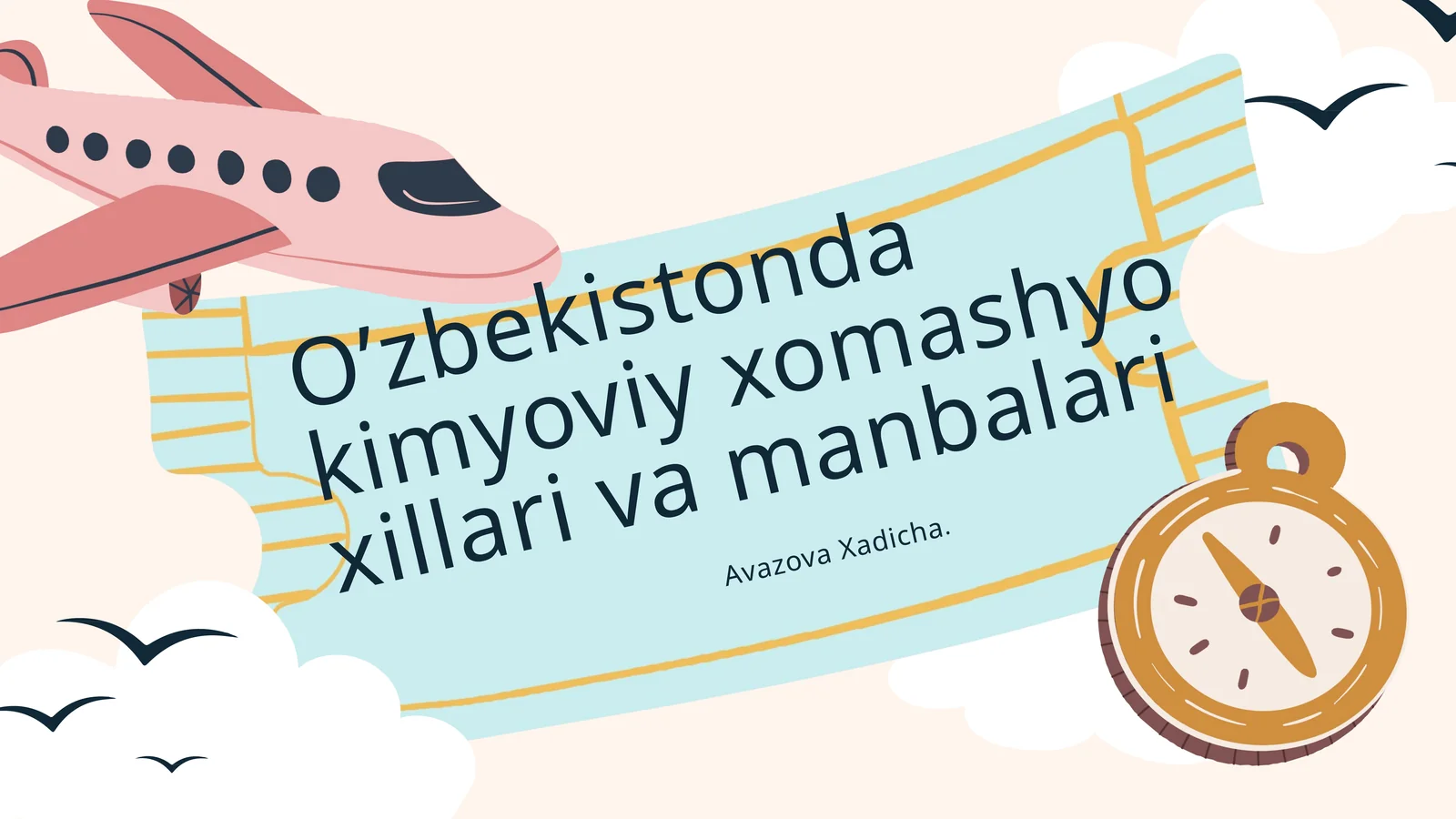 O'zbekistondaki kimyoviy xomashyo xillar va manbalari