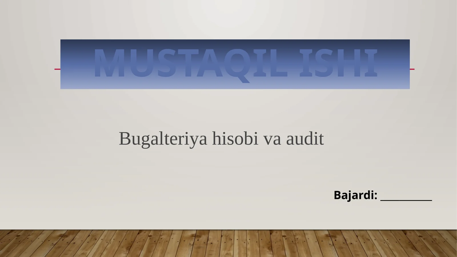 Tovar moddiy zaxiralar