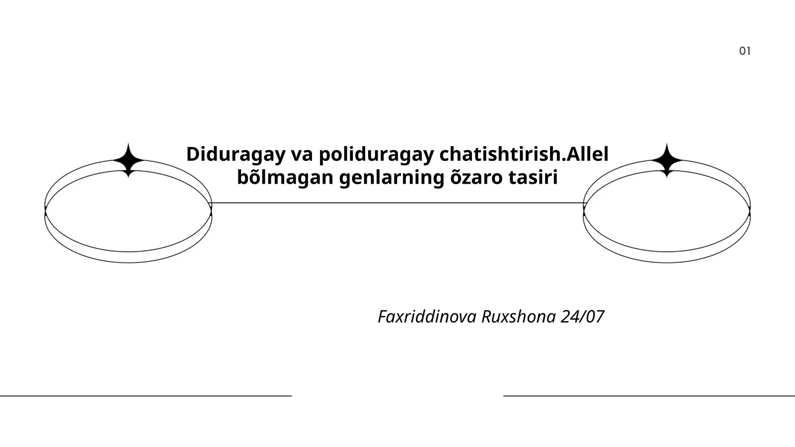 Allel bo'lmagan genlarning o'zaro ta'siri