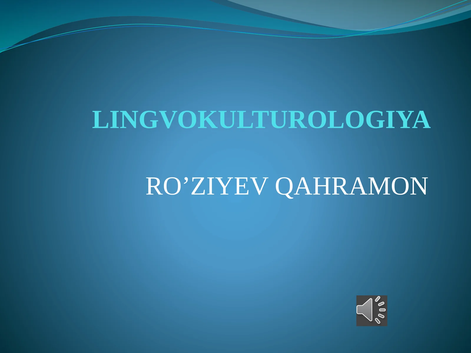 LINGVOKULTUROLOGIYA