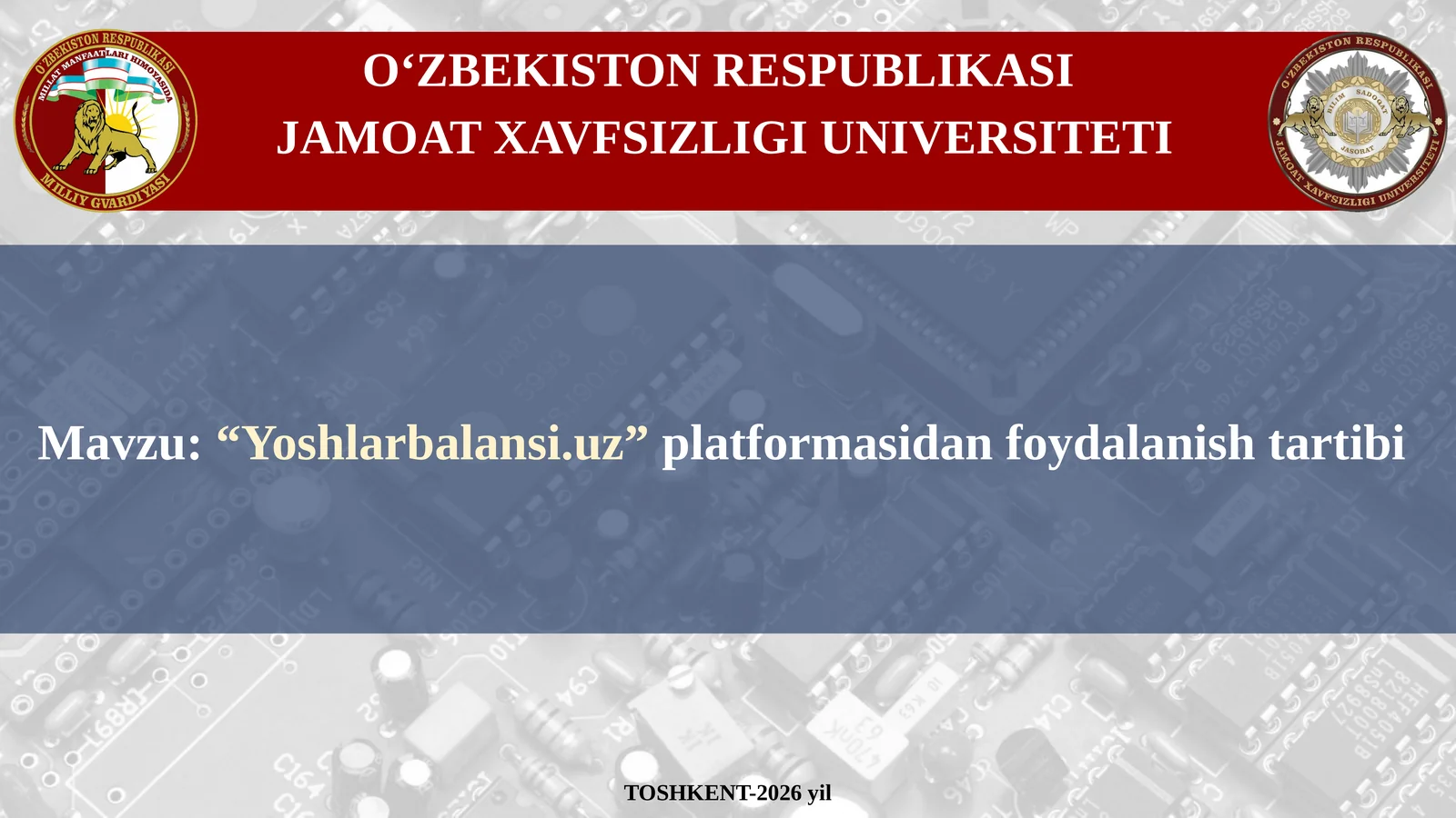 Yoshlarbalansi.uz platformasi
