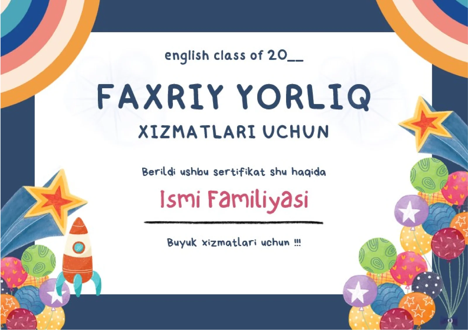 FAXRIY YORLIQ
