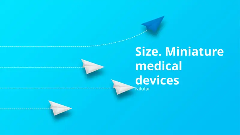 Miniature medical devices play a key role in minimally invasive procedures and various medical fields like cardiology, neurology, and oncology. This book discusses energy sources, biocompatibility, challenges, clinical applications, and future trends in miniaturization