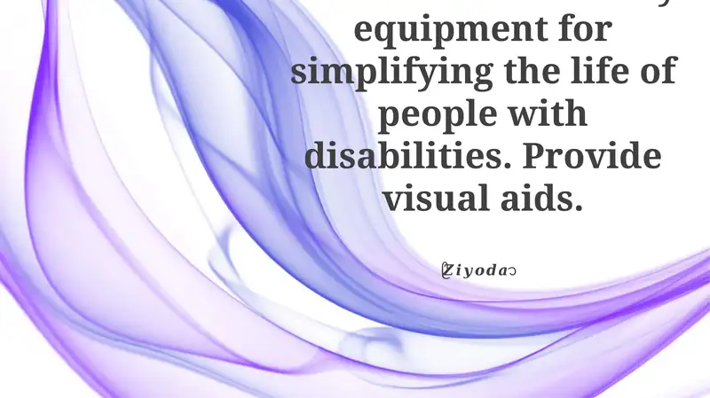 Assistive technology like Amazon Alexa and Google Home can help people with disabilities operate devices, play music, manage schedules, and control lights, appliances, and security systems for increased convenience in daily living