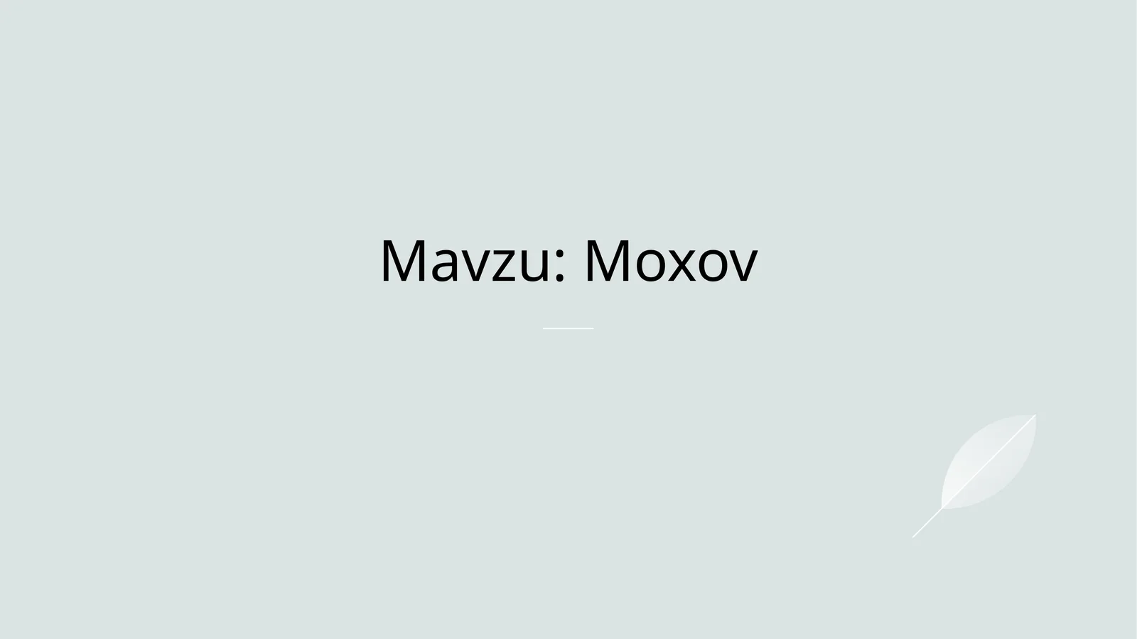 Moxov