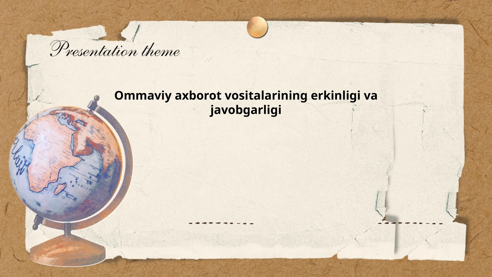 Ommaviy axborot vositalarining erkinligi va javobgarligi