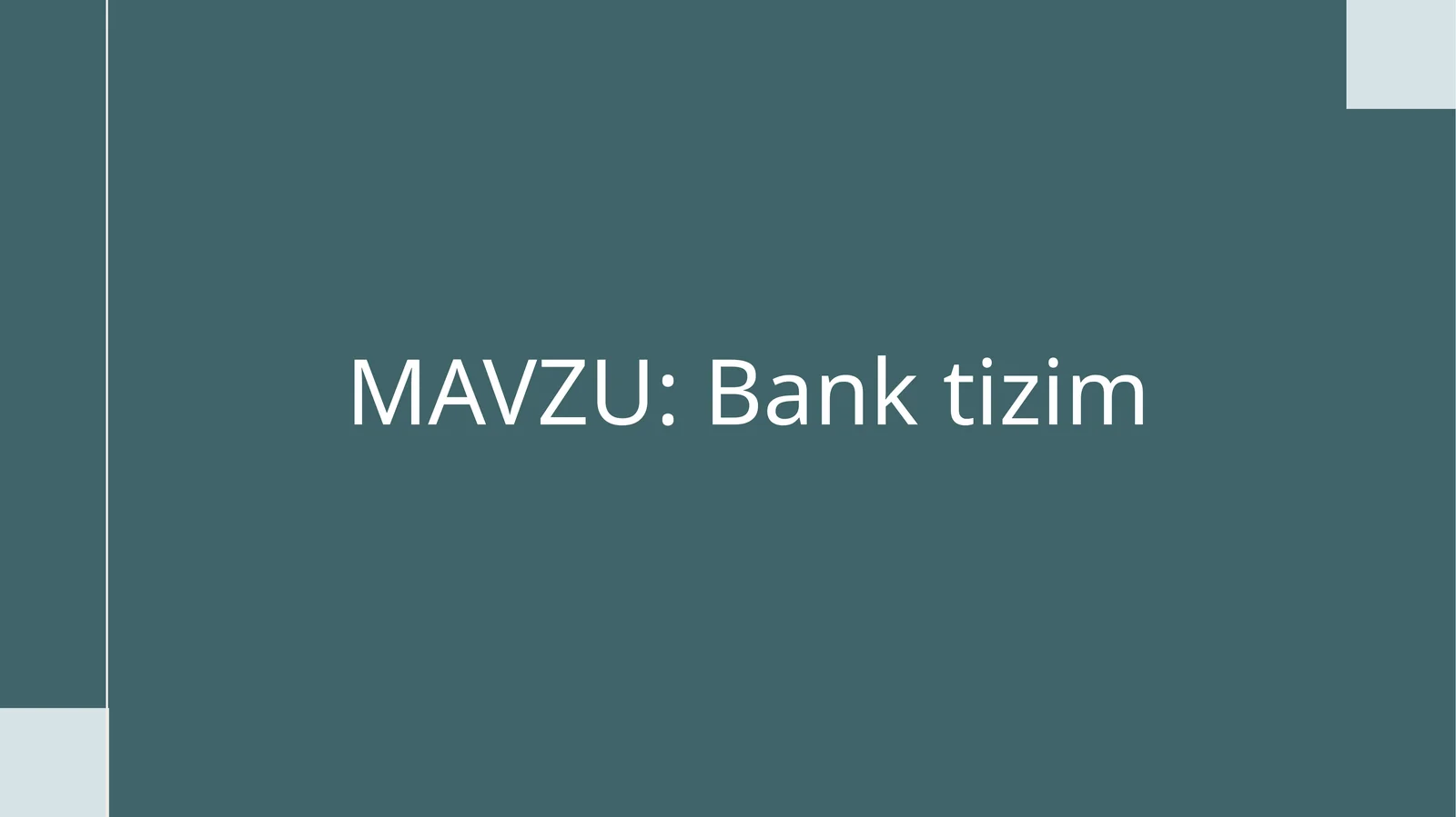 Banktizim