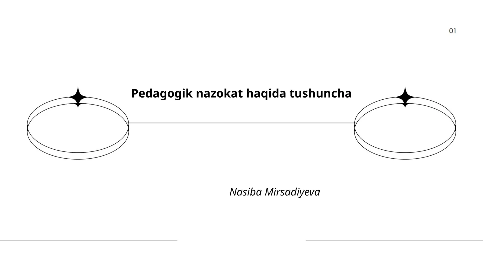 Pedagogik nazokat haqida tushuncha