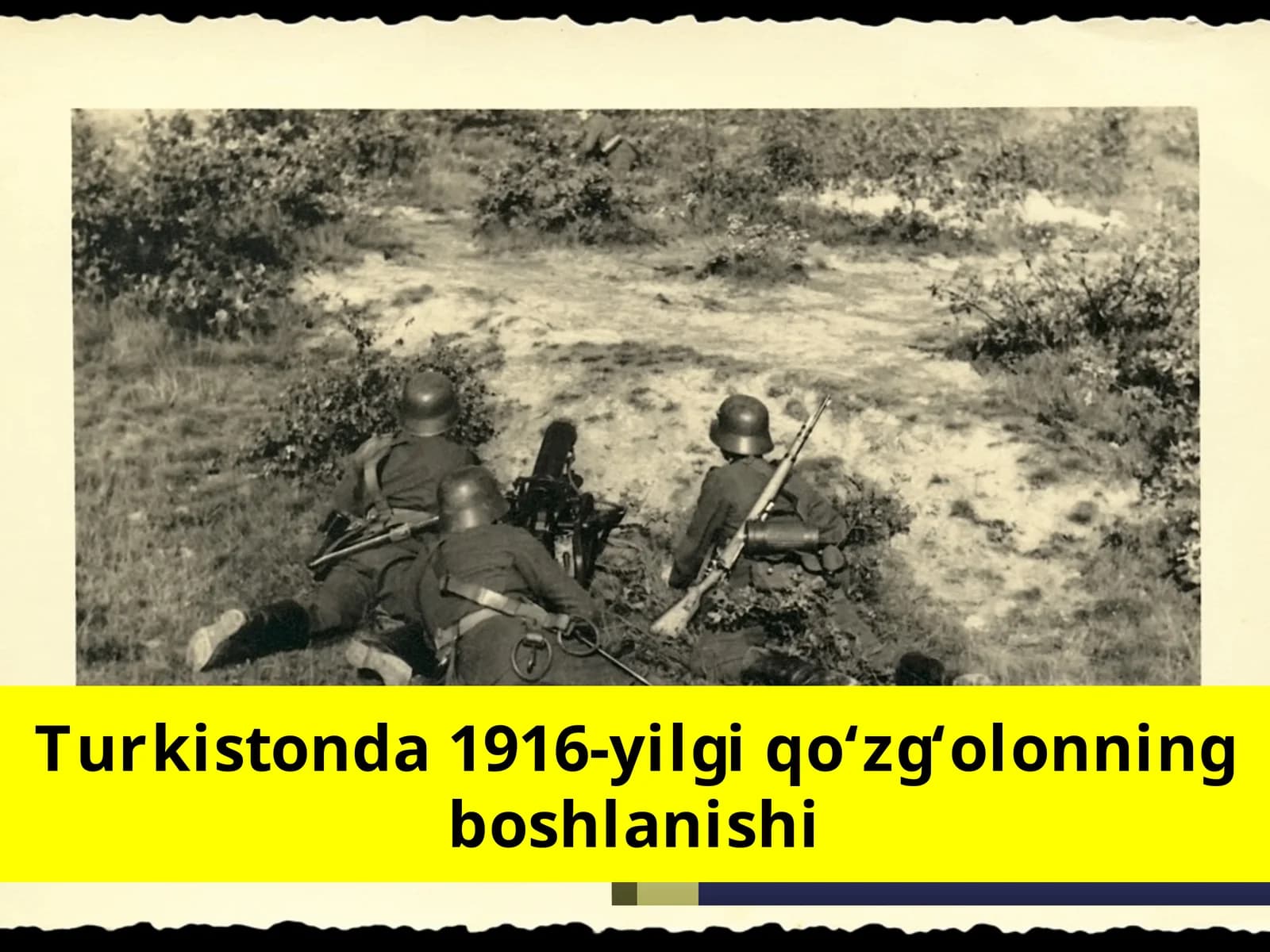 1916-yilgi qo‘zg‘olonning boshlanishi