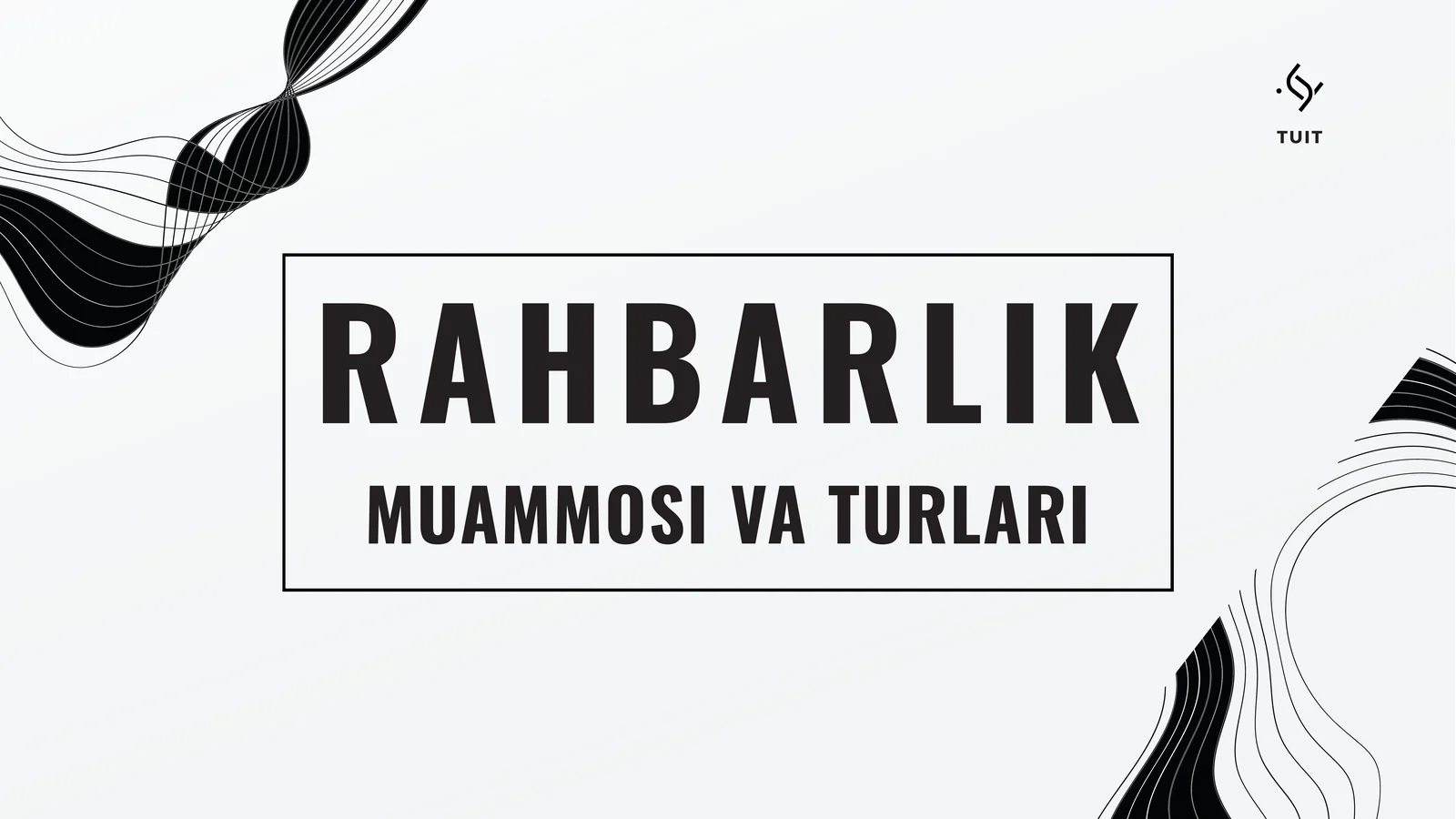 RAHBARLIK