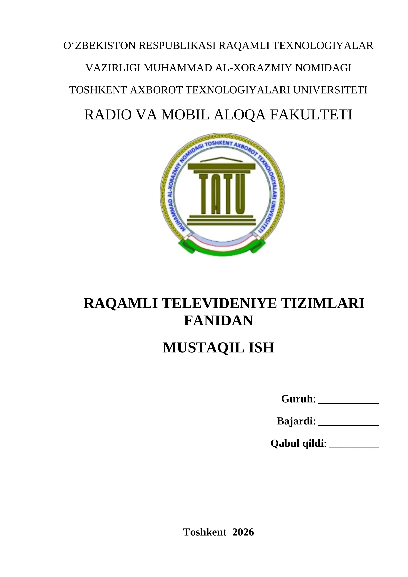 Smart TV texnologiyasi xususiyatlarining tahlili