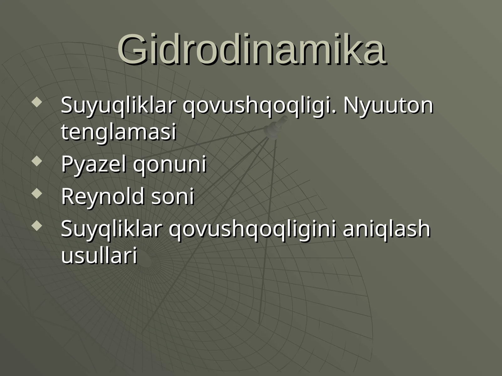 Gidrodinamika